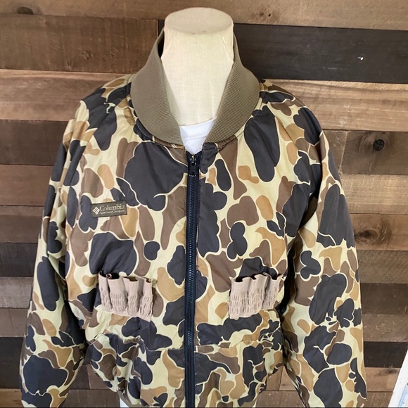 Vintage reversible columbia sportswear camo jacket - Picture 2 of 8